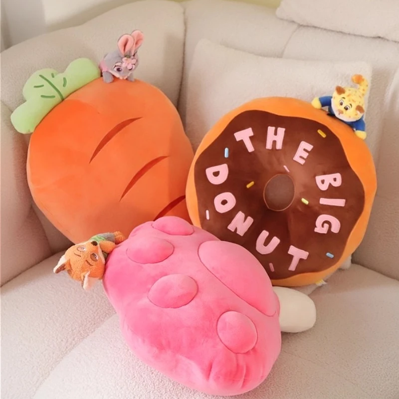 Movie Peripherals Zootopia Cartoon Plush Toy Judy Carrot Doll Nick Claw Ice Stick Dolls Leopard Officer Donut Pillow Doll Gift
Movie Peripherals Zootopia Cartoon Plush Toy Judy Carrot Doll Nick Claw Ice Stick Dolls Leopard Officer Donut Pillow Doll Gift
