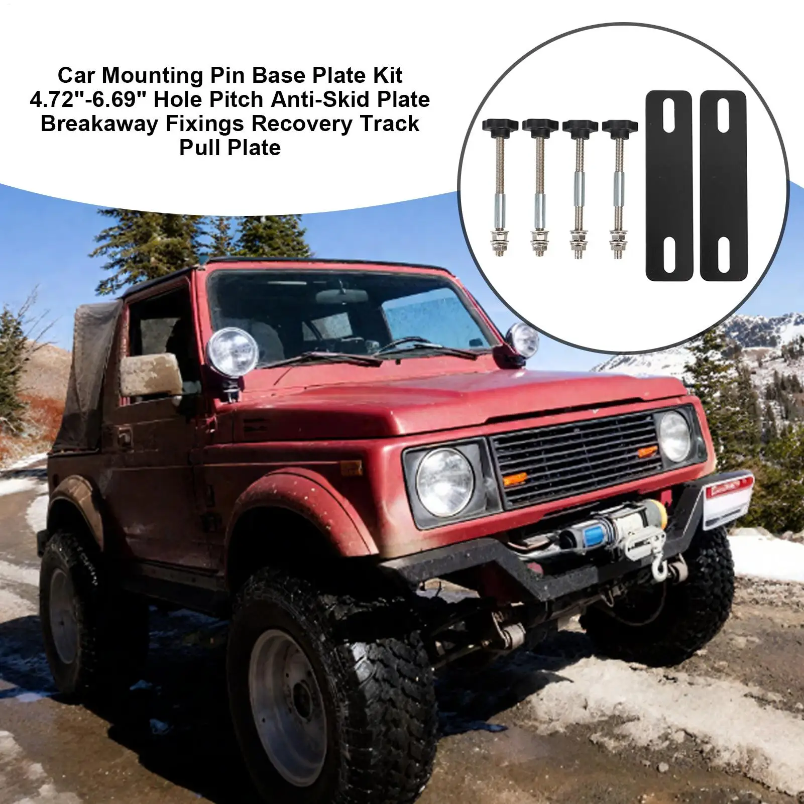 Recovery Board Mount Anti-Rust Recovery Board Mount Pins Sturdy Safety Theftproof Security Kit Replacement For Beginners Adults
Recovery Board Mount Anti-Rust Recovery Board Mount Pins Sturdy Safety Theftproof Security Kit Replacement For Beginners Adults