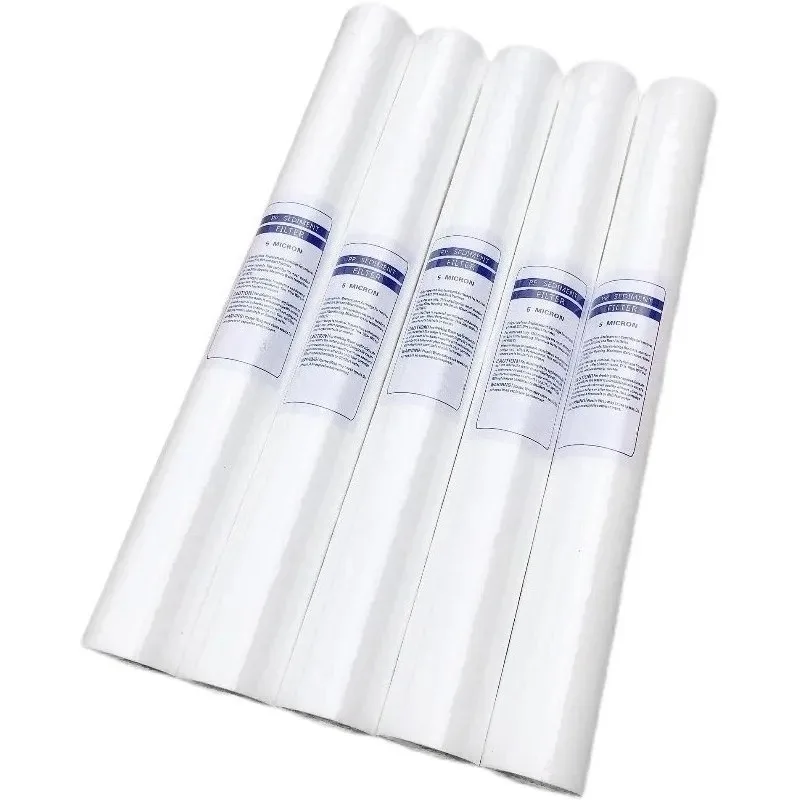 Precision Industrial 10/20/30/40 Inch Filter, PP Cotton 1 Micron, 5 Micron Universal
Precision Industrial 10/20/30/40 Inch Filter, PP Cotton 1 Micron, 5 Micron Universal