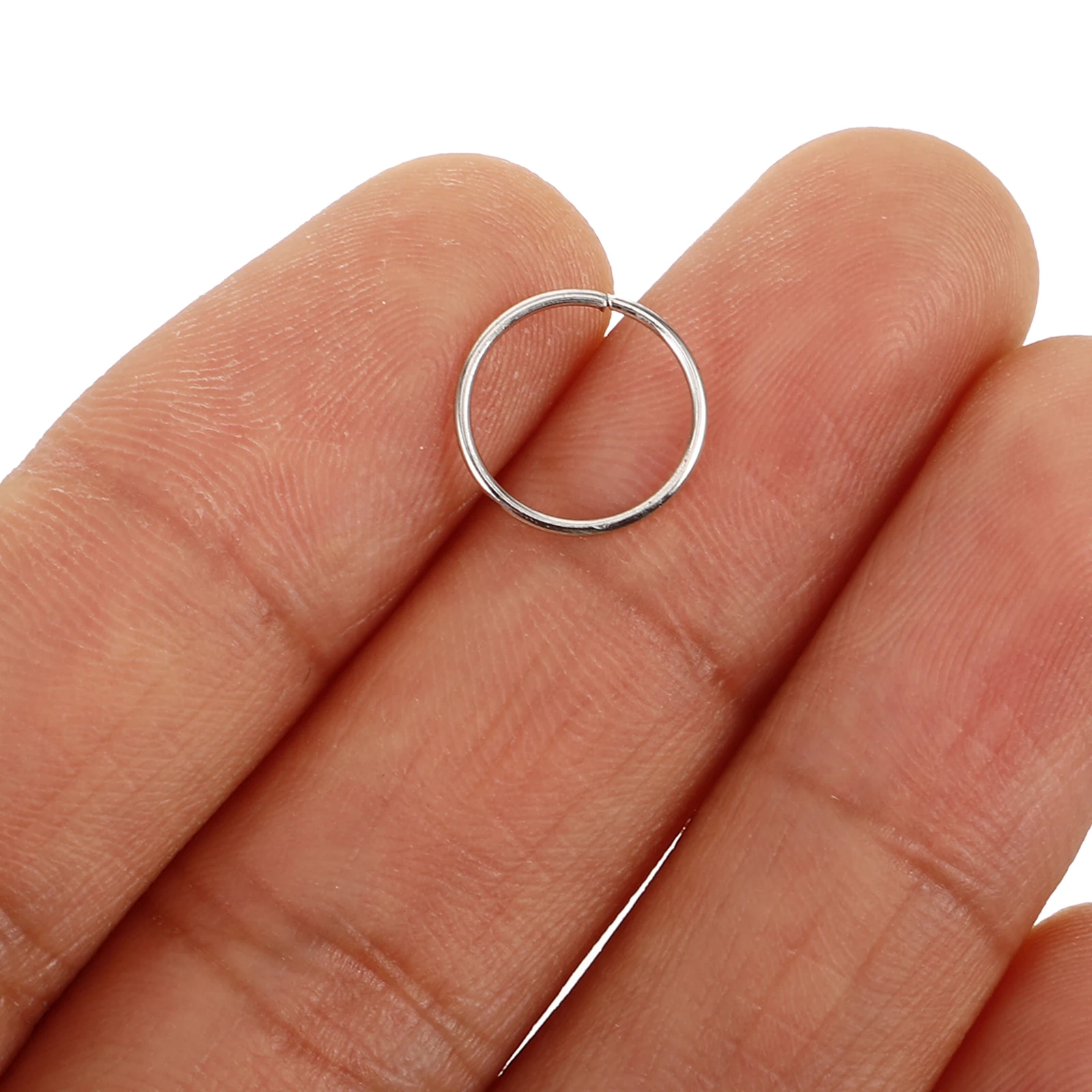 1200 Pcs Metal Open Rings Iron Jump Rings White K DIY Craft Necklace Clasp Bracelet Split Jewelry Making Materials Round
1200 Pcs Metal Open Rings Iron Jump Rings White K DIY Craft Necklace Clasp Bracelet Split Jewelry Making Materials Round