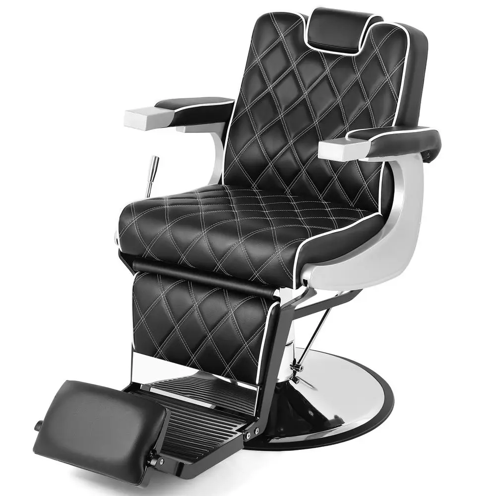 Heavy Duty Vintage Barber Chair All Purpose Hydraulic Recline Salon Beauty Spa Styling Equipment Black
Heavy Duty Vintage Barber Chair All Purpose Hydraulic Recline Salon Beauty Spa Styling Equipment Black