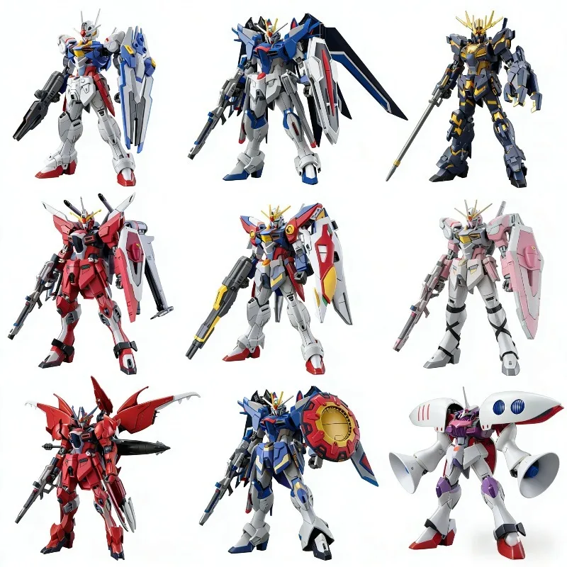 В наличии Наборы моделей BANDAI Gundam HG 1/144 Strike Freedom Оригинальные комплекты пластиковых моделей Gundam Barbatos Quattro Suzaku Gundam
В наличии Наборы моделей BANDAI Gundam HG 1/144 Strike Freedom Оригинальные комплекты пластиковых моделей Gundam Barbatos Quattro Suzaku Gundam