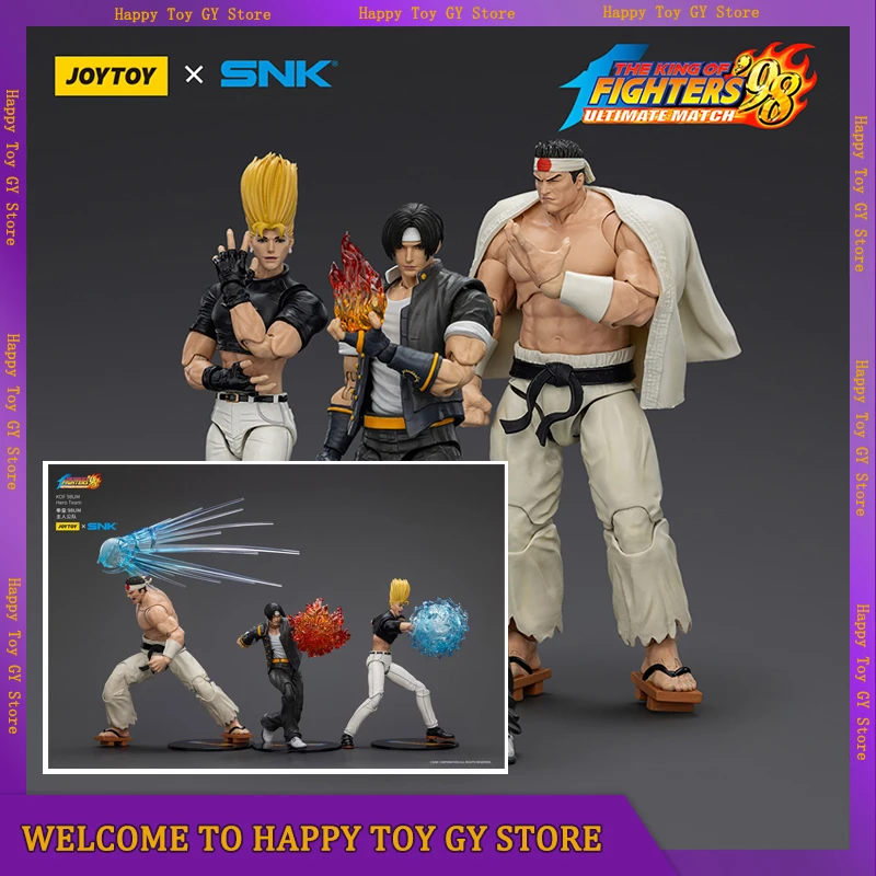 Joytoy SNK Figure The King Of Fighters KOF 98UM Hero Team Kyu Kusanagi Benimaru Nikaido Goro Daimon Action Anime Figure Models
Joytoy SNK Figure The King Of Fighters KOF 98UM Hero Team Kyu Kusanagi Benimaru Nikaido Goro Daimon Action Anime Figure Models