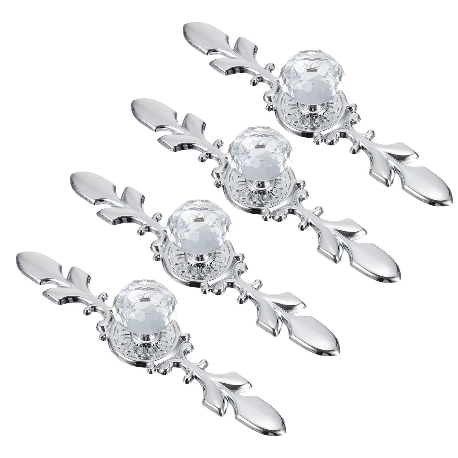 4 Pcs Cupboard Crystal Handle Door Knob Polished Chrome Cabinet Modern Handles Wardrobe Pull
4 Pcs Cupboard Crystal Handle Door Knob Polished Chrome Cabinet Modern Handles Wardrobe Pull