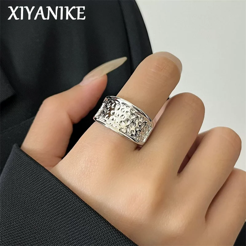 XIYANIK Meteorite Crater Design Adjustable Rings For Women Girl Vintage Fashion New Jewelry Gift Party Daily Wholesale anillos
XIYANIK Meteorite Crater Design Adjustable Rings For Women Girl Vintage Fashion New Jewelry Gift Party Daily Wholesale anillos