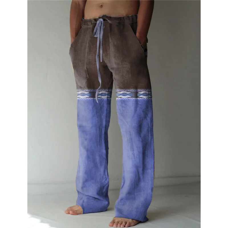 Men's beach pants color blocked geometric 3D printing men's pants comfortable casual daily vacation street wear Hawaii
Men's beach pants color blocked geometric 3D printing men's pants comfortable casual daily vacation street wear Hawaii