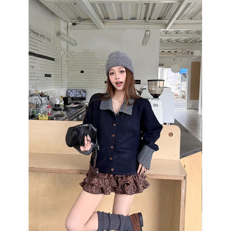 Cardigans Open Front Sweaters Womens Autumn Block Lining Elastic Grid Stand-Up Hem Heart Trendy Spliced Curved Soft Stretchy Y2K
Cardigans Open Front Sweaters Womens Autumn Block Lining Elastic Grid Stand-Up Hem Heart Trendy Spliced Curved Soft Stretchy Y2K