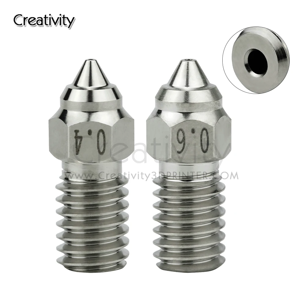 3d printer High Speed Plated Copper 0.4/0.6mm Nozzle Titanium Bimetal Heatbreak Throat For Ender7 Ender3V3SE Nozzle
3d printer High Speed Plated Copper 0.4/0.6mm Nozzle Titanium Bimetal Heatbreak Throat For Ender7 Ender3V3SE Nozzle