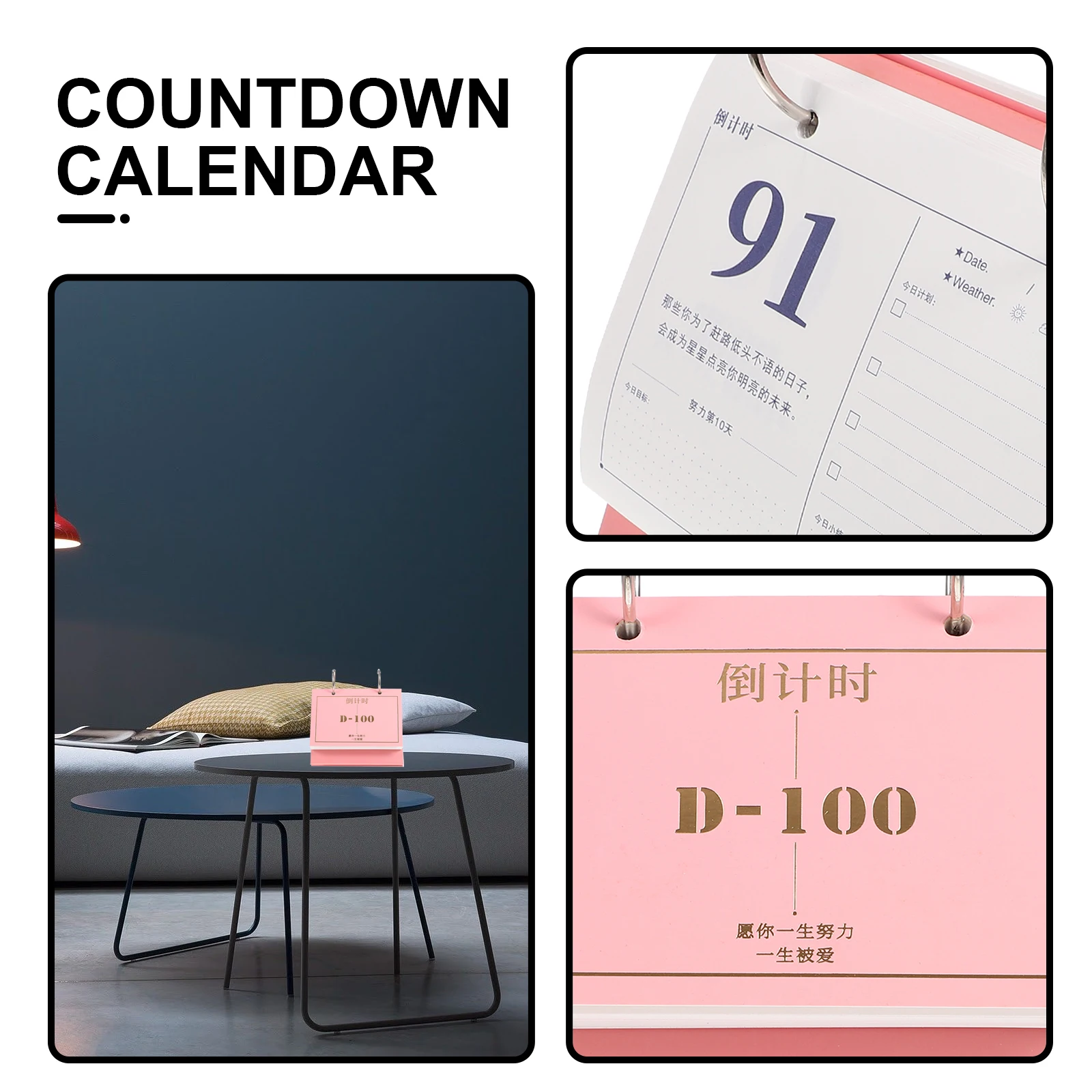 Countdown Standing Examination Desktop Calendar 2023 Thick Paper Flipped Calendar For Home Office School Study Days Counting
Countdown Standing Examination Desktop Calendar 2023 Thick Paper Flipped Calendar For Home Office School Study Days Counting