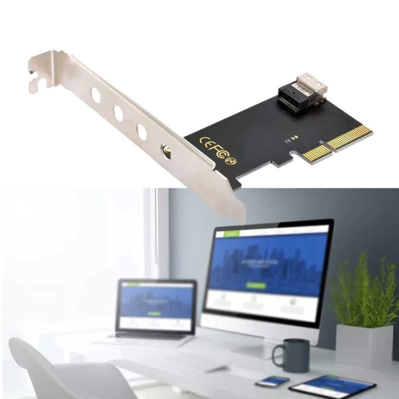 Карта адаптера материнской платы PCIE 4X к SFF8654 с перегородкой половинной высоты
Карта адаптера материнской платы PCIE 4X к SFF8654 с перегородкой половинной высоты