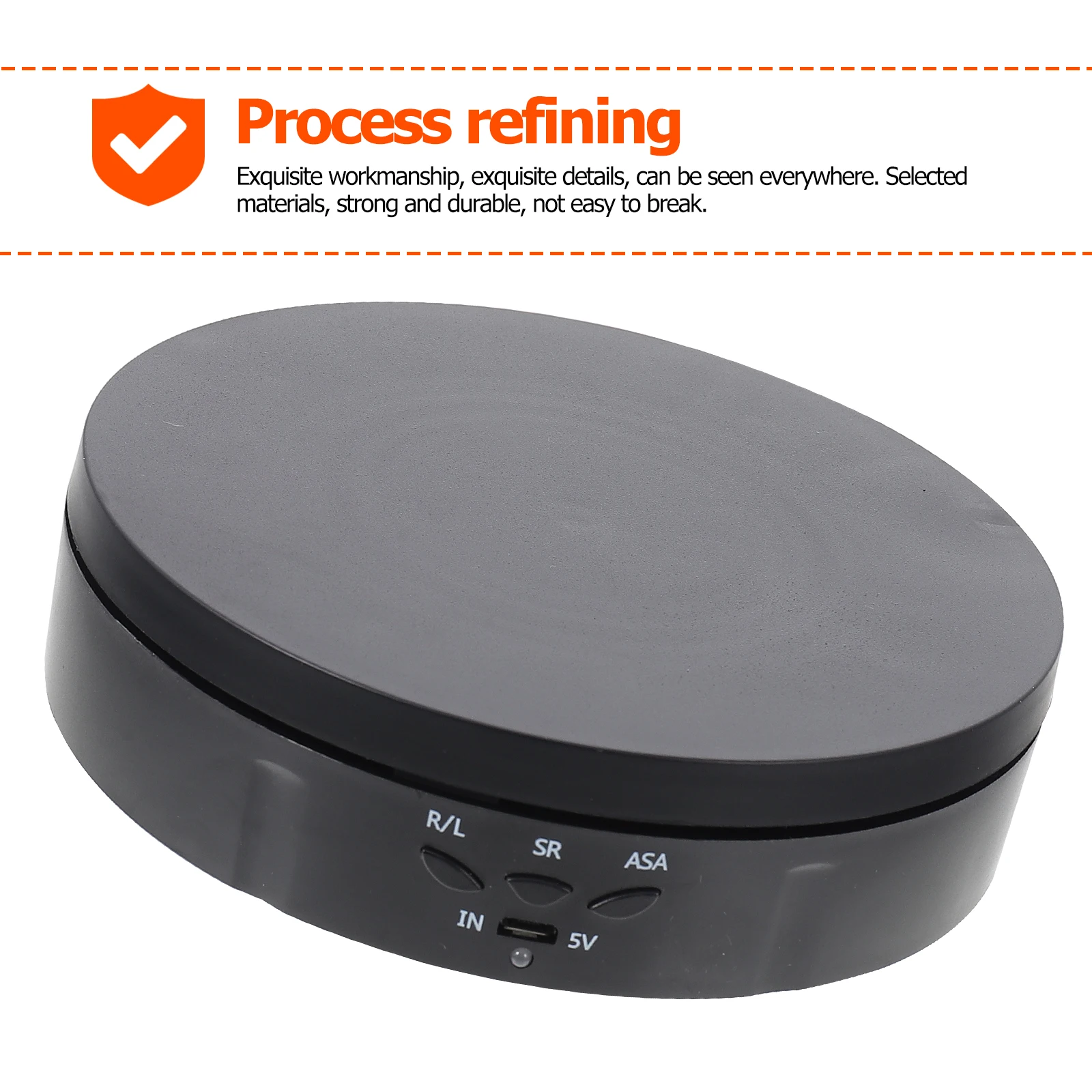 1Set Motorized Rotating Turntable Premium Abs Display Stand For Jewelry Watches Digital Products Shampoo Glass Bags Collectibles
1Set Motorized Rotating Turntable Premium Abs Display Stand For Jewelry Watches Digital Products Shampoo Glass Bags Collectibles