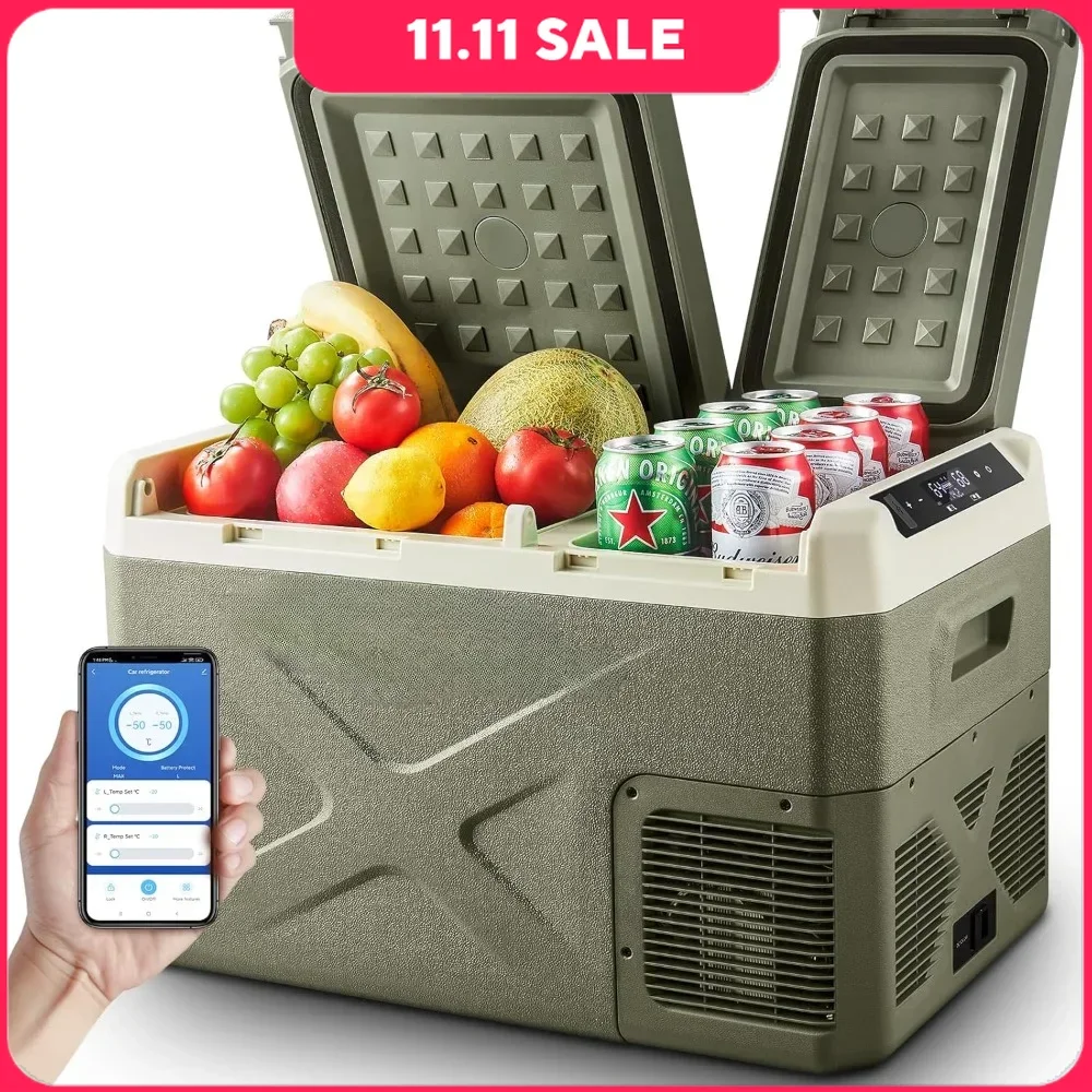 Refrigerator, Freezer Dual Zone APP Control, Dual Zone & App Control, Energy Saving & Anti-Shaking, Portable Refrigerator
Refrigerator, Freezer Dual Zone APP Control, Dual Zone & App Control, Energy Saving & Anti-Shaking, Portable Refrigerator