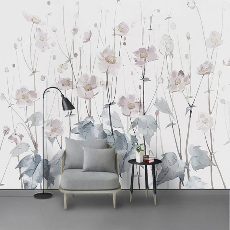 Современный и простой ручная роспись растений, ТВ-диван, роскошное украшение для дома, спальня, фоновая стена 
Современный и простой ручная роспись растений, ТВ-диван, роскошное украшение для дома, спальня, фоновая стена