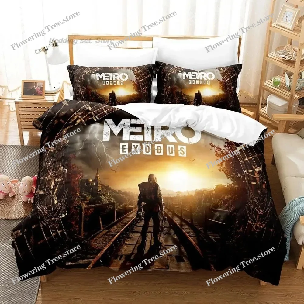 Metro Exodus Bedding Set Single Twin Full Queen King Size Bed Set Aldult Kid Bedroom Duvetcover Sets 3D Print Game Bed Sheet Set
Metro Exodus Bedding Set Single Twin Full Queen King Size Bed Set Aldult Kid Bedroom Duvetcover Sets 3D Print Game Bed Sheet Set