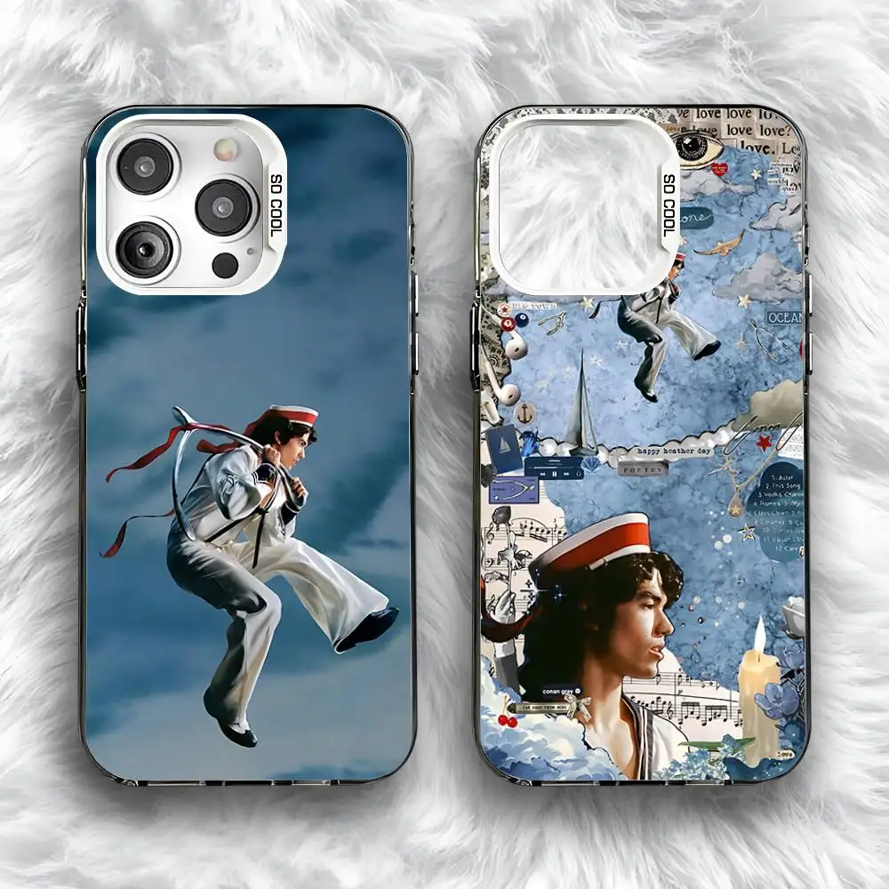 C-Conan Gray Wishbone Phone Case For iPhone 16,15,14,13,12,11,Pro,Max,Plus,Mini,SE Anti Fall Gray White Matte Hard Bumper
C-Conan Gray Wishbone Phone Case For iPhone 16,15,14,13,12,11,Pro,Max,Plus,Mini,SE Anti Fall Gray White Matte Hard Bumper