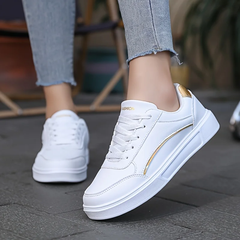 Trend White Women's Skateboard Shoes Outdoor Non-slip Casual Sneakers For Women Comfortable Lightweight Sneakers Woman Trainers
Trend White Women's Skateboard Shoes Outdoor Non-slip Casual Sneakers For Women Comfortable Lightweight Sneakers Woman Trainers