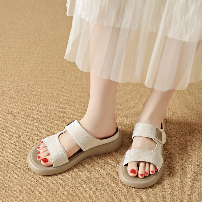 Classic Double Button Sandals Women's Summer Shoes Outdoor Comfortable Sandals Lightweight Beach Shoes Breathable Slippers
Classic Double Button Sandals Women's Summer Shoes Outdoor Comfortable Sandals Lightweight Beach Shoes Breathable Slippers