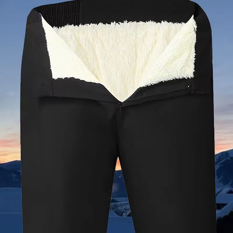 Зимние утепленные мужские повседневные брюки на флисовой подкладке, теплые трехслойные утепленные брюки в западном стиле, хлопковые брюки для мужчин среднего и старшего возраста
Зимние утепленные мужские повседневные брюки на флисовой подкладке, теплые трехслойные утепленные брюки в западном стиле, хлопковые брюки для мужчин среднего и старшего возраста