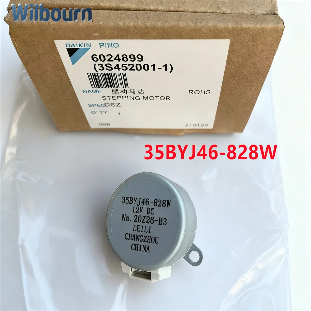35BYJ46-828W FPDAP63/71AB Brand New for Daikin Air Conditioner Indoor Unit Air Guide Stepper Motor Air Conditioner Parts
35BYJ46-828W FPDAP63/71AB Brand New for Daikin Air Conditioner Indoor Unit Air Guide Stepper Motor Air Conditioner Parts