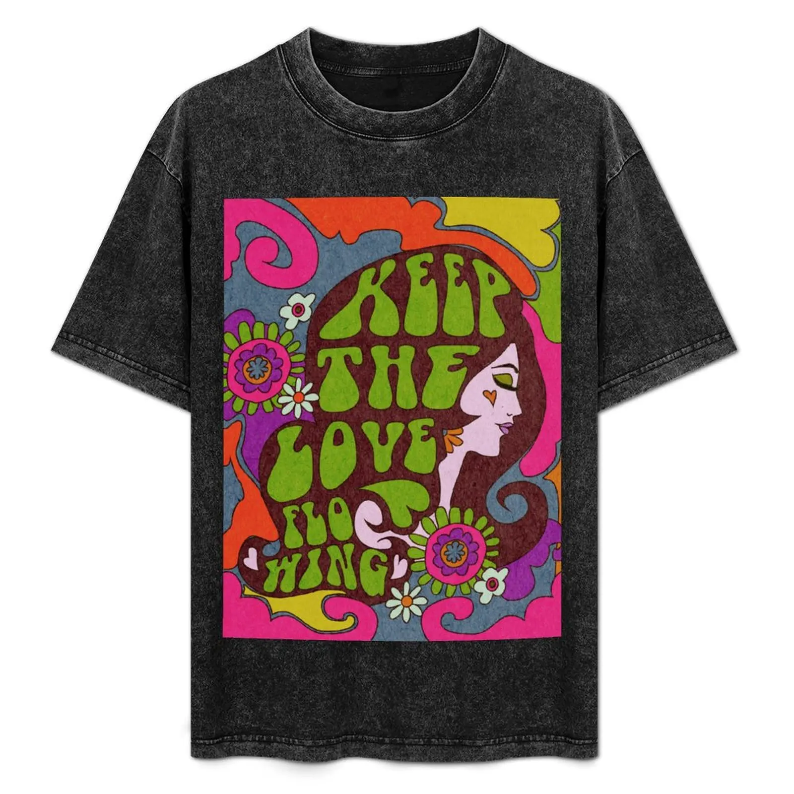 KEEP THE LOVE FLOWING T-Shirt Daily Wear Plain Short Sleeve Shirt
KEEP THE LOVE FLOWING T-Shirt Daily Wear Plain Short Sleeve Shirt