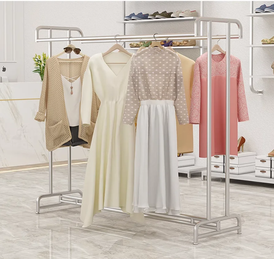 Clothing store display rack display rack children's wear women's live broadcast room hanging rack rack double pole floor clothes
Clothing store display rack display rack children's wear women's live broadcast room hanging rack rack double pole floor clothes