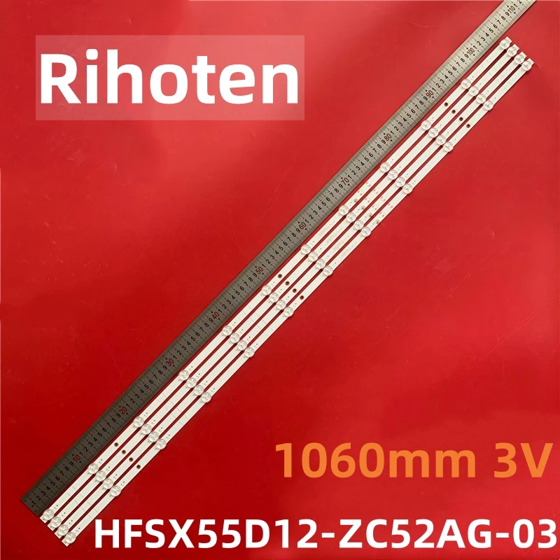 Светодиодная подсветка для 55-дюймового телевизора HFSX55D12-ZC52AG-03 303HX 550003 HFSX55D12-ZC52AG-03D 12S1P 303HX 550003 Д
Светодиодная подсветка для 55-дюймового телевизора HFSX55D12-ZC52AG-03 303HX 550003 HFSX55D12-ZC52AG-03D 12S1P 303HX 550003 Д