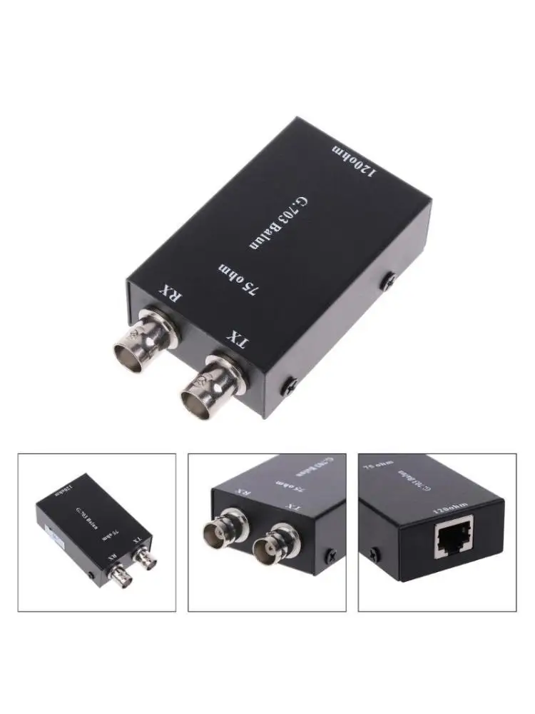 652F BNC to RJ45 Transmitter Balanced Unbalanced Converter Support 16Path Conversion
652F BNC to RJ45 Transmitter Balanced Unbalanced Converter Support 16Path Conversion