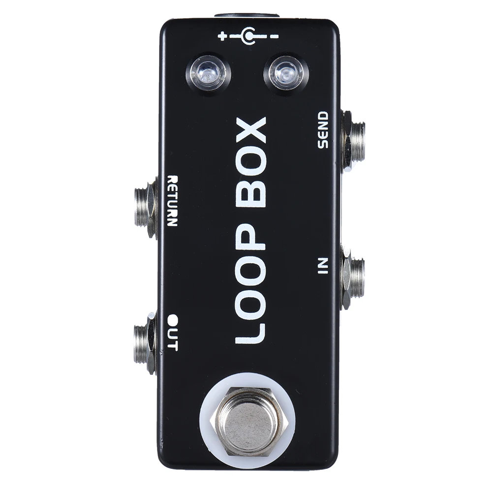 MOSKY Loop Box Mini Guitar Effect Pedal True Bypass Looper Route Selection Guitar Effect Processor For Electric Guitars Parts
MOSKY Loop Box Mini Guitar Effect Pedal True Bypass Looper Route Selection Guitar Effect Processor For Electric Guitars Parts