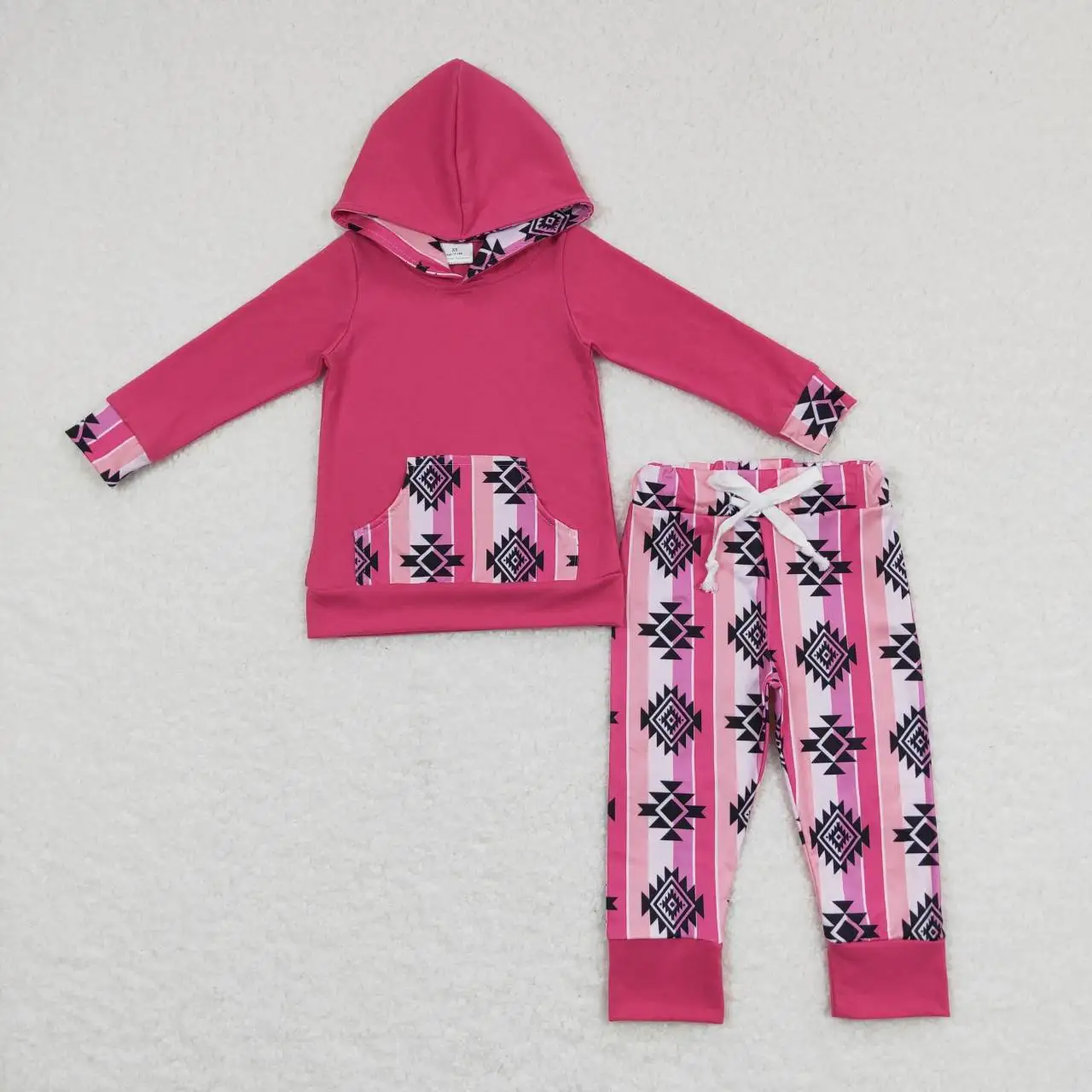 Wholesale Children Pink Set Kids Outfit Baby Girl Sportswear Infant Long Sleeves Western Pullover Shirt Aztec Pants Sweater
Wholesale Children Pink Set Kids Outfit Baby Girl Sportswear Infant Long Sleeves Western Pullover Shirt Aztec Pants Sweater