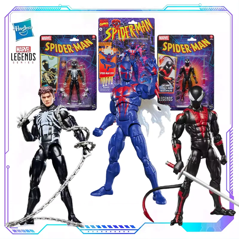 Коллекционная фигурка Hasbro Marvel Legends Retro Spider-Man 2099: подвижная модель, подарок для любителей комиксов
Коллекционная фигурка Hasbro Marvel Legends Retro Spider-Man 2099: подвижная модель, подарок для любителей комиксов