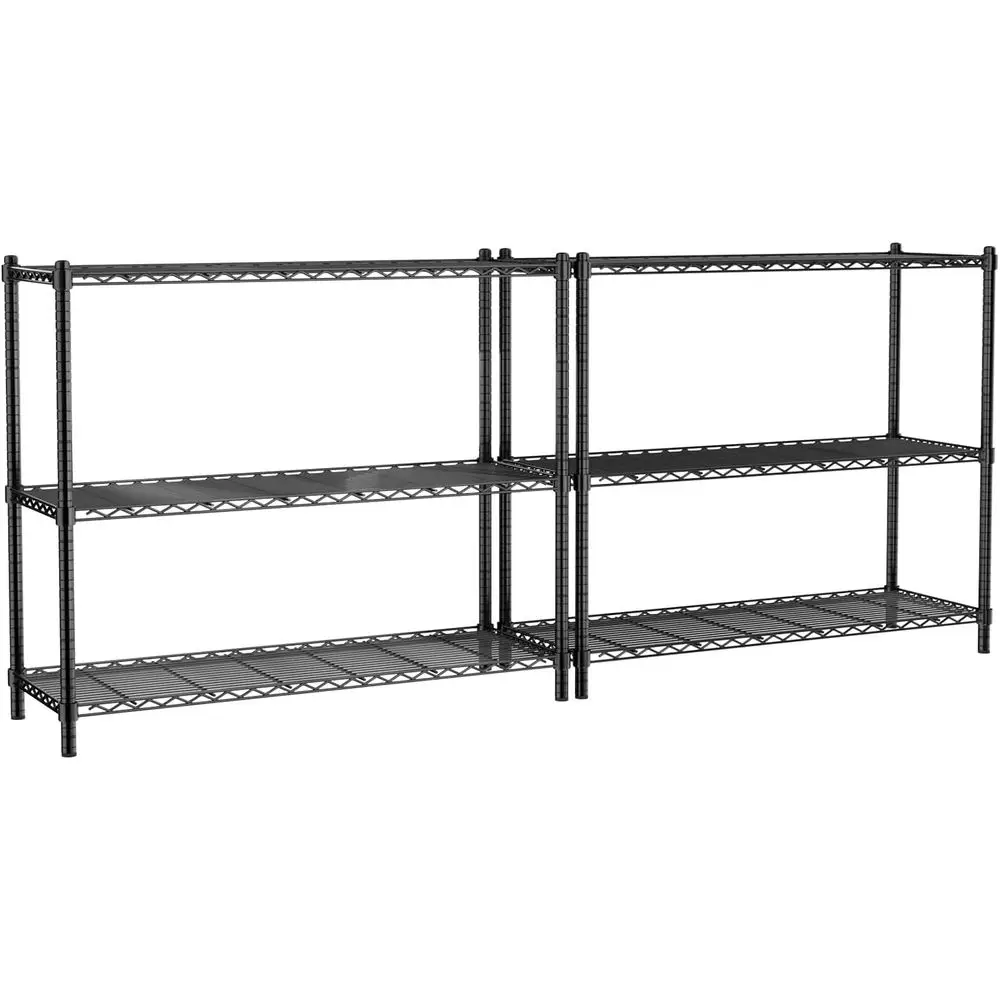 Durable 3-Tier Wire Shelving, 48L x 20W x 47H, Holds 1200lbs, Ideal for Garage, Kitchen, and More
Durable 3-Tier Wire Shelving, 48L x 20W x 47H, Holds 1200lbs, Ideal for Garage, Kitchen, and More