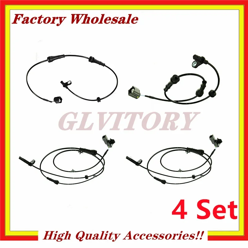 4 Set ABS Wheel Speed Sensor Brake Front + Rear For Nissan Juke 2011-2012 47900-1KA0A 47901-1KA0A 47910-1KA0A
4 Set ABS Wheel Speed Sensor Brake Front + Rear For Nissan Juke 2011-2012 47900-1KA0A 47901-1KA0A 47910-1KA0A