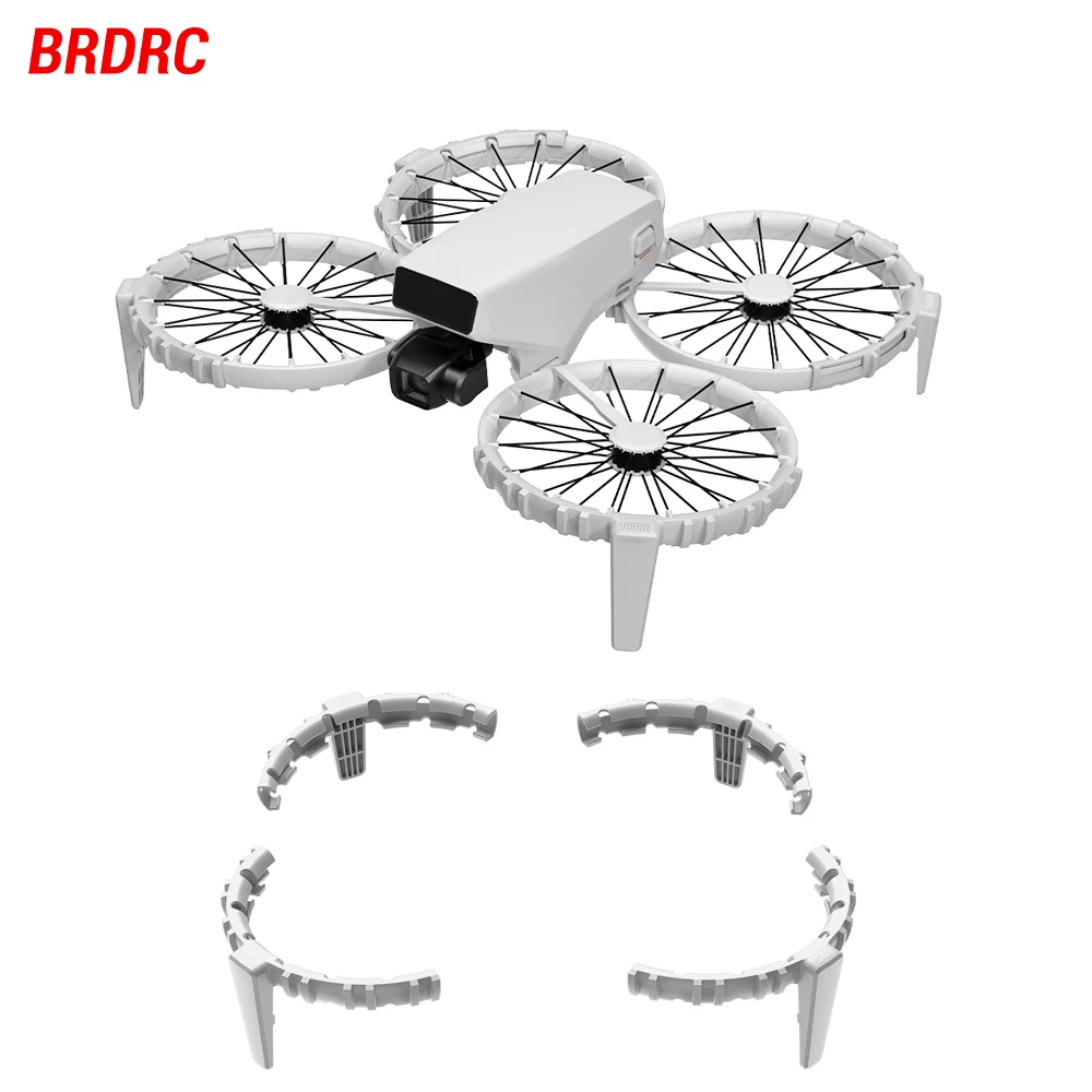 BRDRC Propeller Guard for DJI Flip Drone Accessorise Protection Rings Anti-collision Bumpers TPU Anti-Collision Buffer Shell
BRDRC Propeller Guard for DJI Flip Drone Accessorise Protection Rings Anti-collision Bumpers TPU Anti-Collision Buffer Shell
