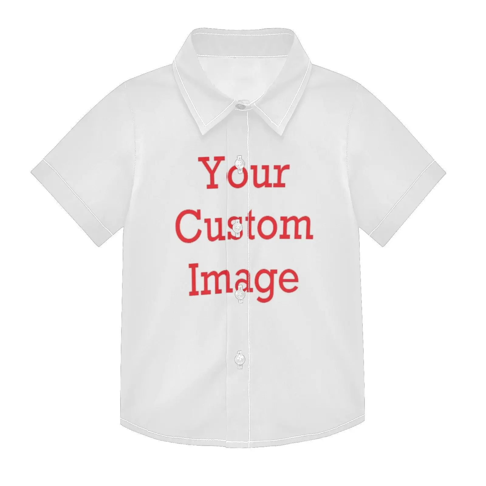 Custom Printed Boys Shirt 100% Polyester Summer Short Sleeve Kids Personalized Blouse
Custom Printed Boys Shirt 100% Polyester Summer Short Sleeve Kids Personalized Blouse