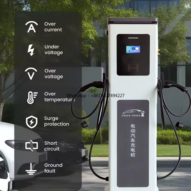 Customized OCPP AC 22KW Dual Gun Fast EV Charger Type 2 Dual Pile Electric Car Charging Station Floor-Mounted Charging
Customized OCPP AC 22KW Dual Gun Fast EV Charger Type 2 Dual Pile Electric Car Charging Station Floor-Mounted Charging
