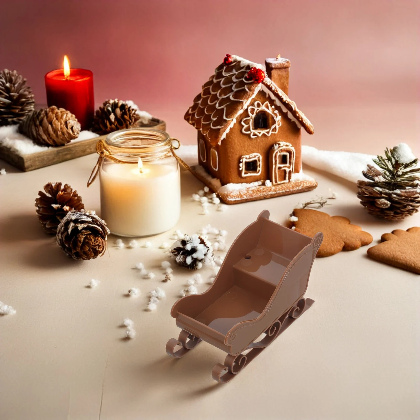 2pcs Christmas Sleigh Decoration: Santa Sleigh Candy Holder For Under Tree Festive Sled Ornament Mantelpiece Shelf Table Decor
2pcs Christmas Sleigh Decoration: Santa Sleigh Candy Holder For Under Tree Festive Sled Ornament Mantelpiece Shelf Table Decor