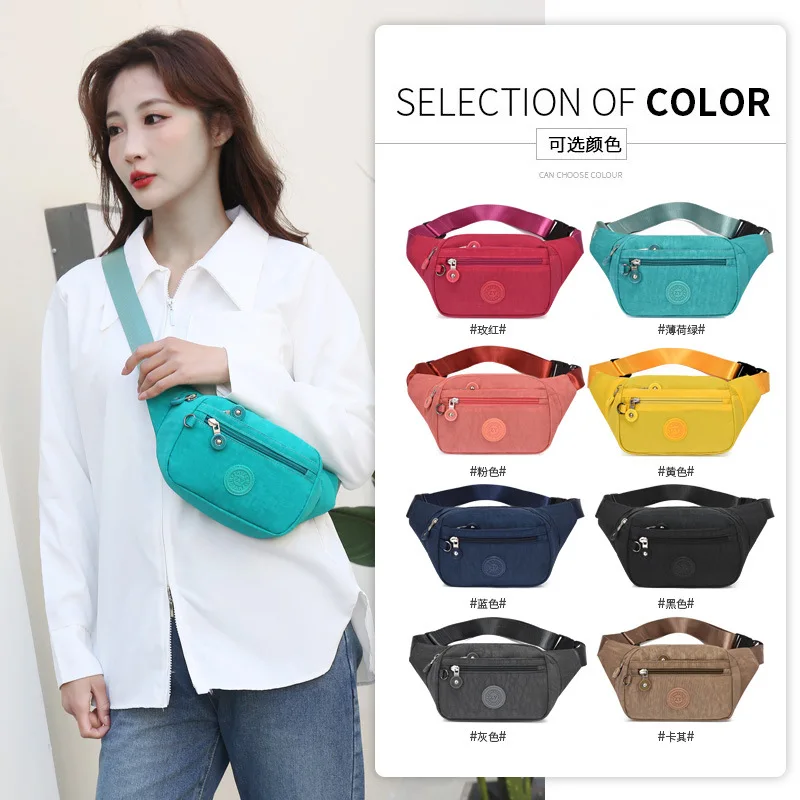Fashion leisure waist bag multi-function cashier bag women's large capacity wear-resistant men's waterproof Oxford cloth
Fashion leisure waist bag multi-function cashier bag women's large capacity wear-resistant men's waterproof Oxford cloth