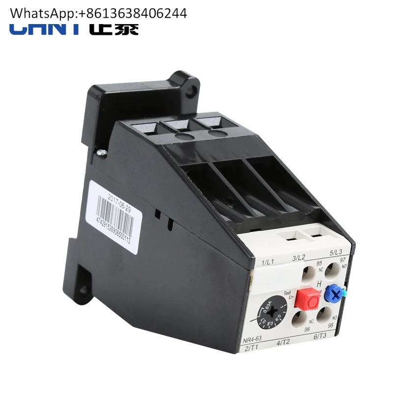 Реле теплового перегрузки Chint NR4-63/F (JRS2) 10A16A25A32A63A со контактором CJX1
Реле теплового перегрузки Chint NR4-63/F (JRS2) 10A16A25A32A63A со контактором CJX1