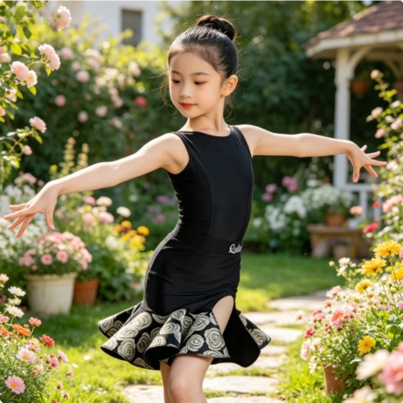 Kids Girls Latin Dance Skirt Dress Cha Cha Rumba Tango Samba Ballroom Practice Performance Costume Performance Accessories Zym
Kids Girls Latin Dance Skirt Dress Cha Cha Rumba Tango Samba Ballroom Practice Performance Costume Performance Accessories Zym