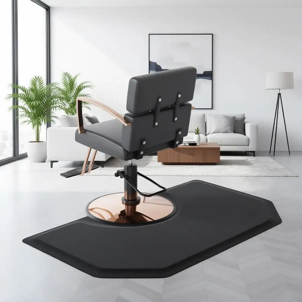 Antique-Style Barber Floor Mat with Round Base, Chair Mat for Hairdryer Standing, Styling and Shampoo Equipment for Barbershops
Antique-Style Barber Floor Mat with Round Base, Chair Mat for Hairdryer Standing, Styling and Shampoo Equipment for Barbershops