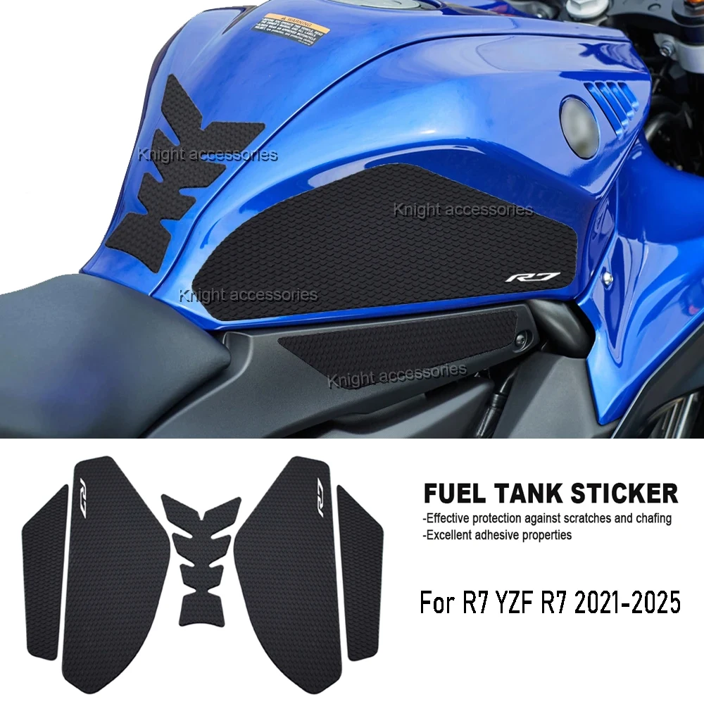 Новая защитная наклейка на топливный бак мотоцикла, наклейка, воздушная наколенница, тяговая накладка, боковая наклейка для R7 YZF R7 2021-2025
Новая защитная наклейка на топливный бак мотоцикла, наклейка, воздушная наколенница, тяговая накладка, боковая наклейка для R7 YZF R7 2021-2025