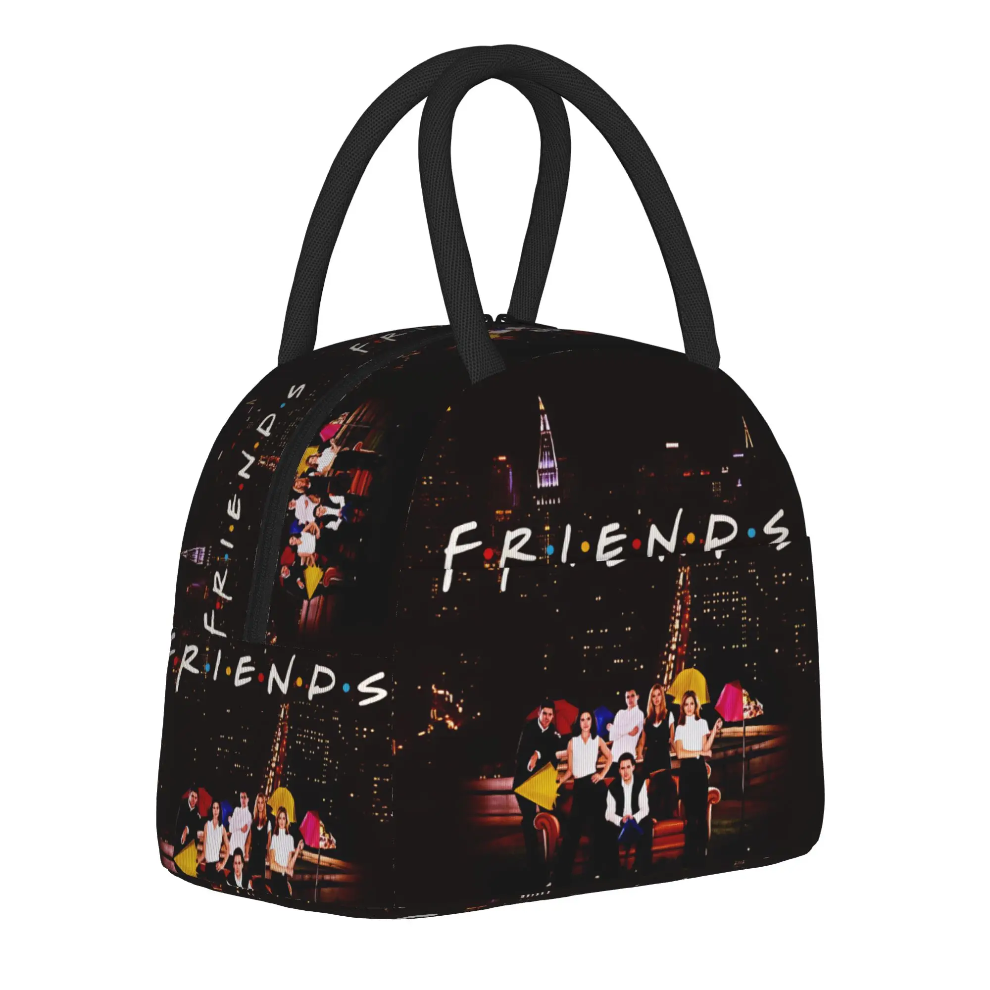 Friends TV Show Lunch Bag For Unisex Custom Lunch Box Casual Picnic Cooler Bag Portable Insulated Oxford Tote Food Bags
Friends TV Show Lunch Bag For Unisex Custom Lunch Box Casual Picnic Cooler Bag Portable Insulated Oxford Tote Food Bags