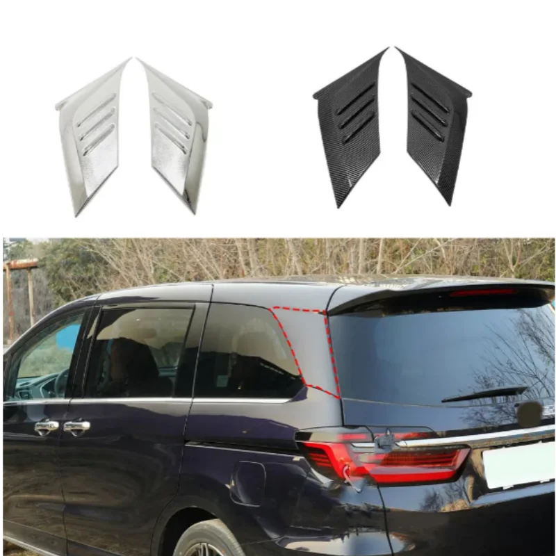 Для Honda Odyssey 2022 2023 2024, АБС-пластик, хромированная крышка заднего бокового окна, вентиляционная крышка, отделка, внешние аксессуары для бровей автомобиля, украшение
Для Honda Odyssey 2022 2023 2024, АБС-пластик, хромированная крышка заднего бокового окна, вентиляционная крышка, отделка, внешние аксессуары для бровей автомобиля, украшение