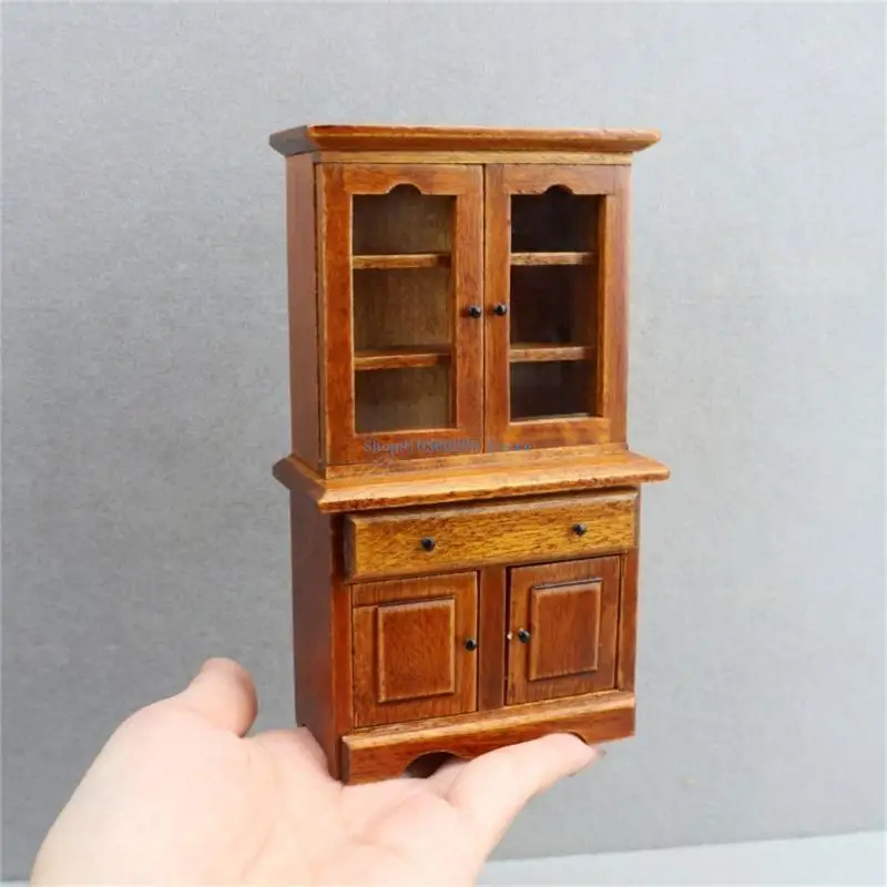 K9FF Miniature Cabinet Display Bookcase for 1/12 Dollhouses Interiors Scene Decoration
K9FF Miniature Cabinet Display Bookcase for 1/12 Dollhouses Interiors Scene Decoration