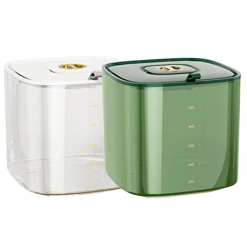 Rice Container Moisture Proof Portable Food-grade Storage Dispenser Food Storage Tank For Rice Sugar Kitchen Accessories
Rice Container Moisture Proof Portable Food-grade Storage Dispenser Food Storage Tank For Rice Sugar Kitchen Accessories