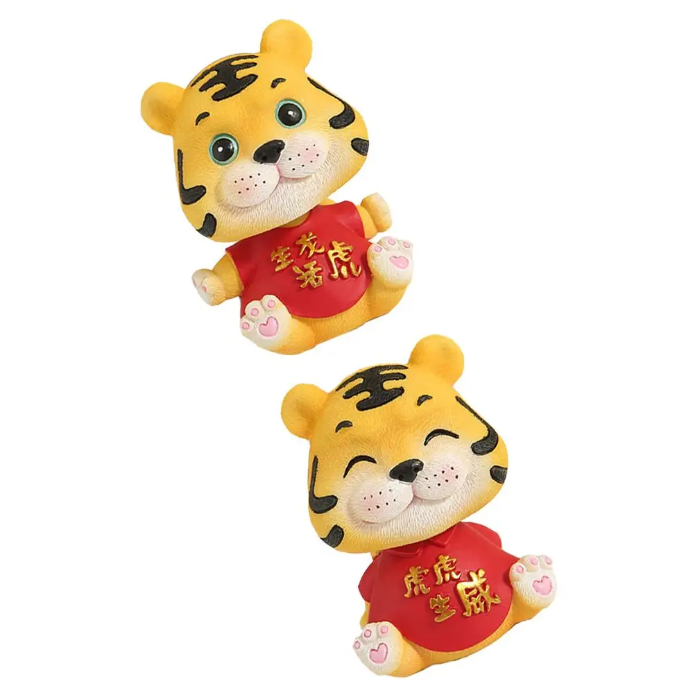 Resin Tiger Ornaments Realistic Car Decor Dashboard Figurines Animal Decorations Shaking Head Mini Landscape Accessories
Resin Tiger Ornaments Realistic Car Decor Dashboard Figurines Animal Decorations Shaking Head Mini Landscape Accessories