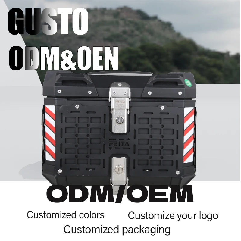 For 45L Aluminum Alloy Motorcycle Trunk Helmet Storage Box Large Capacity Black Knight Riding Storage Box
For 45L Aluminum Alloy Motorcycle Trunk Helmet Storage Box Large Capacity Black Knight Riding Storage Box