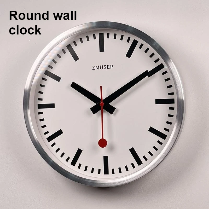 Роскошные металлические настенные часы: простые, креативные, бесшумные, круглые, кварцевые, с указателем времени, элегантный декор для гостиной и дома.
Роскошные металлические настенные часы: простые, креативные, бесшумные, круглые, кварцевые, с указателем времени, элегантный декор для гостиной и дома.