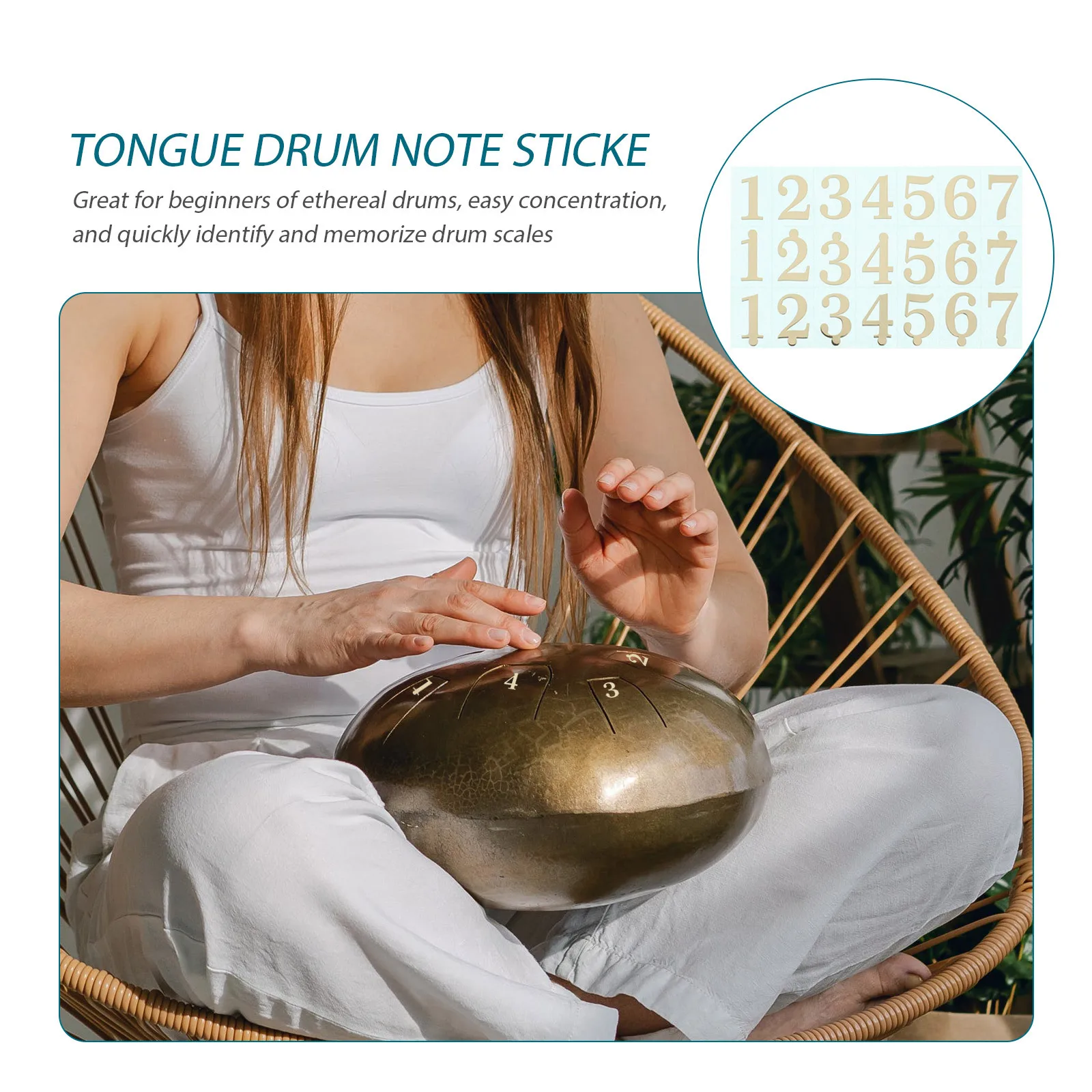 2pcs Tongue Drum Note Sticker Large Fonts Music Instrument Supplies Beginner Percussion Training Decals Ethereal Drum Practice
2pcs Tongue Drum Note Sticker Large Fonts Music Instrument Supplies Beginner Percussion Training Decals Ethereal Drum Practice