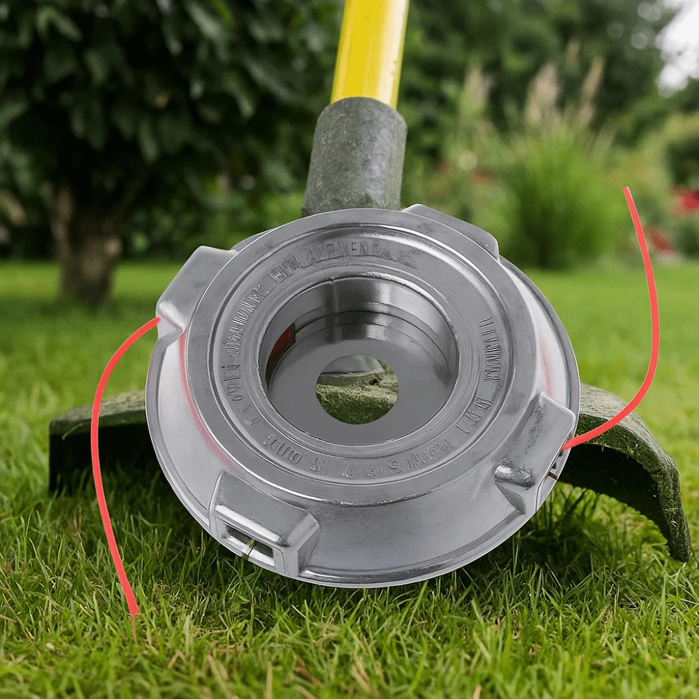 Aluminum Alloy Grass Trimmer Head Nylon Spool Bump Feed Brush Cutter Head Iron Disc No Need Disassemble Universal Trimmer Head
Aluminum Alloy Grass Trimmer Head Nylon Spool Bump Feed Brush Cutter Head Iron Disc No Need Disassemble Universal Trimmer Head